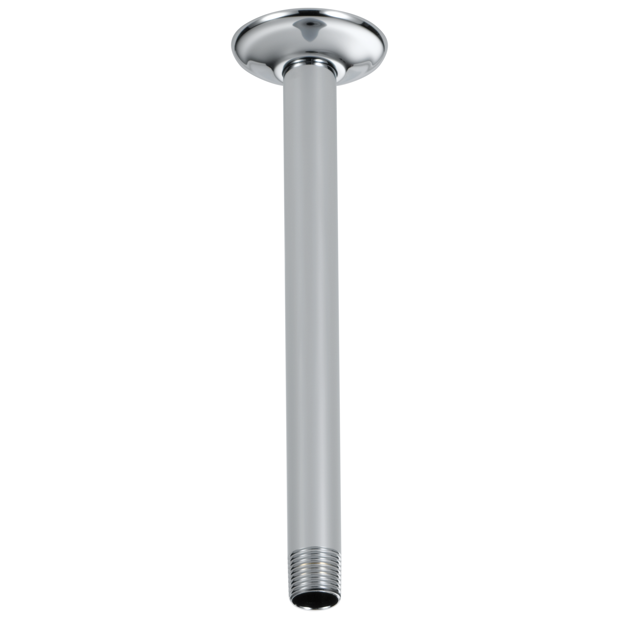chrome shower arm and flange