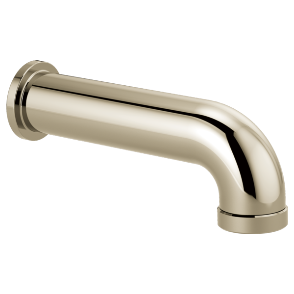 Brizo Linear Round Diverter Tub Spout - Polished Nickel