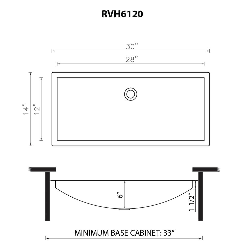 black bathroom sink