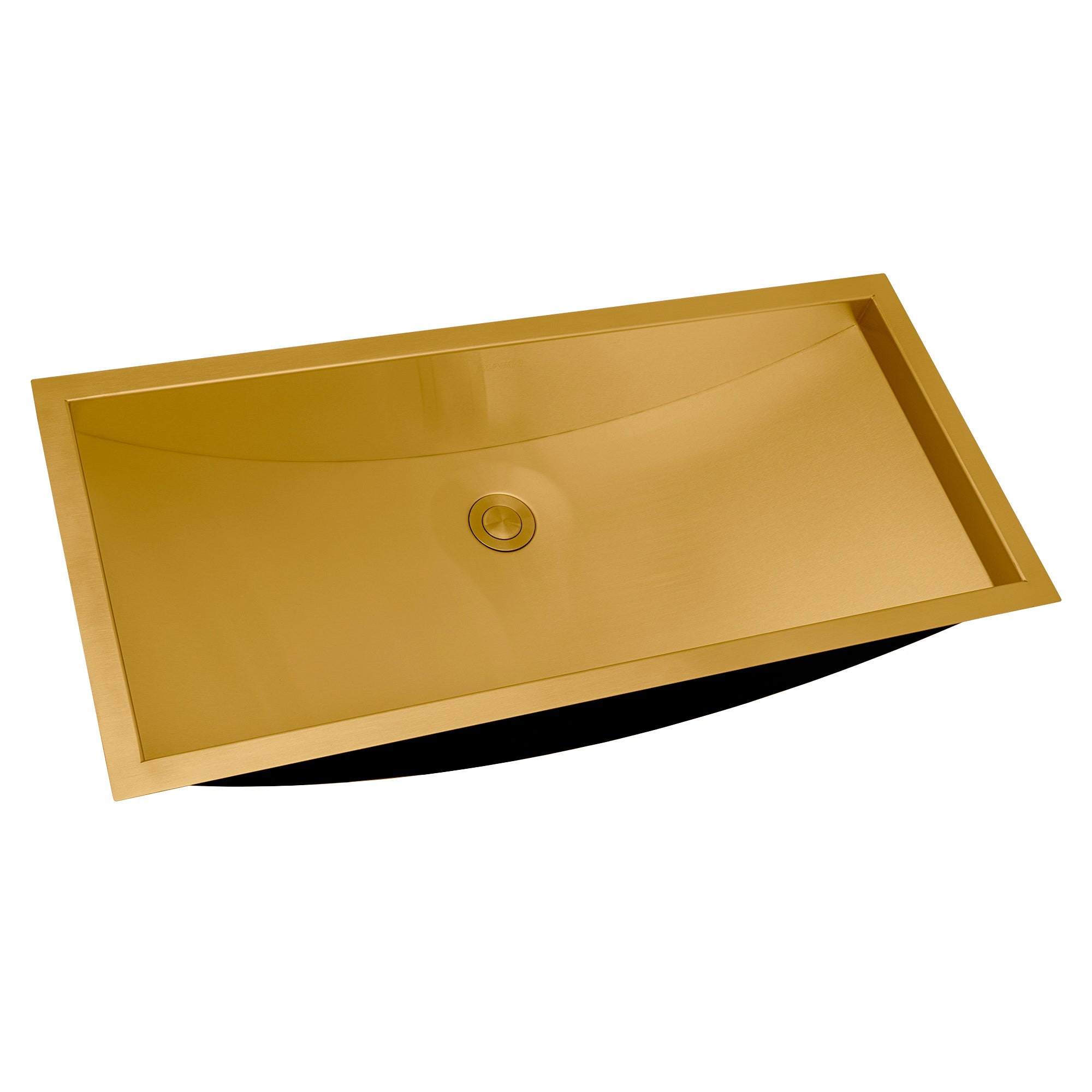 matte gold bathroom sink