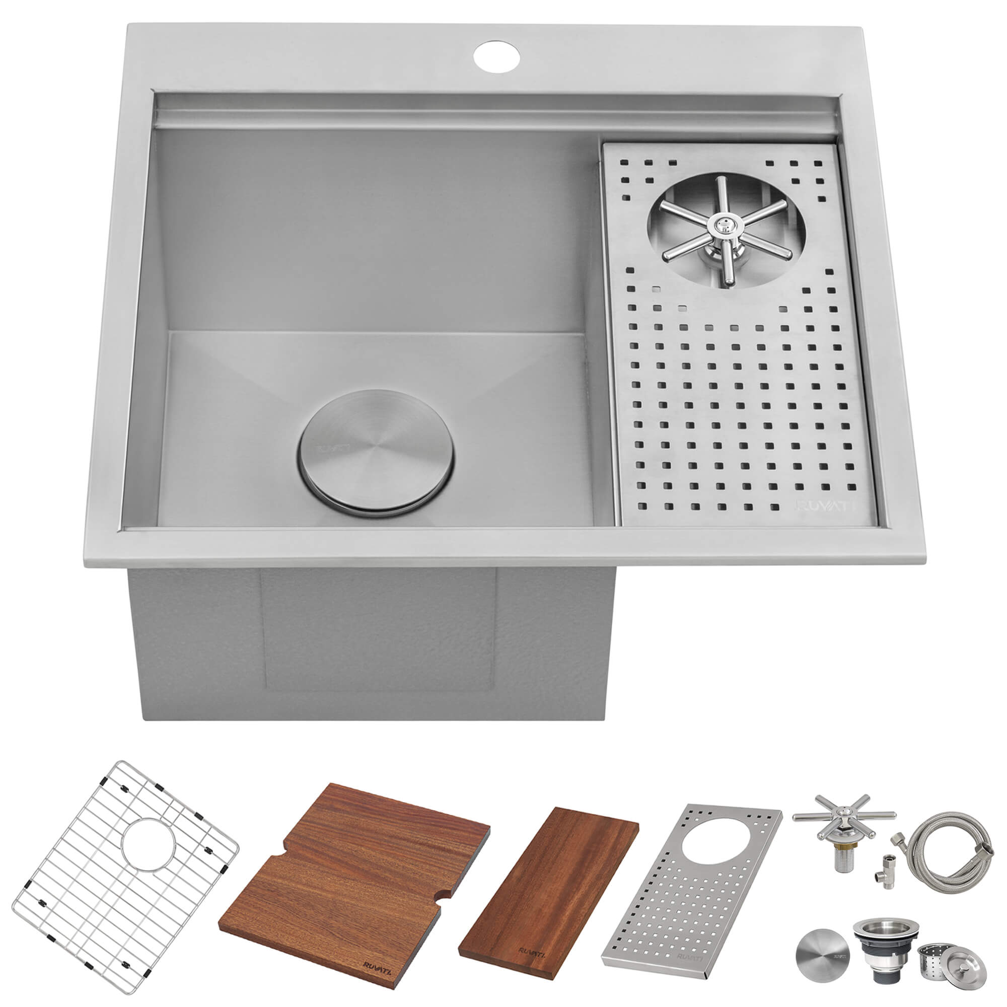 stainless steel kitchen sink