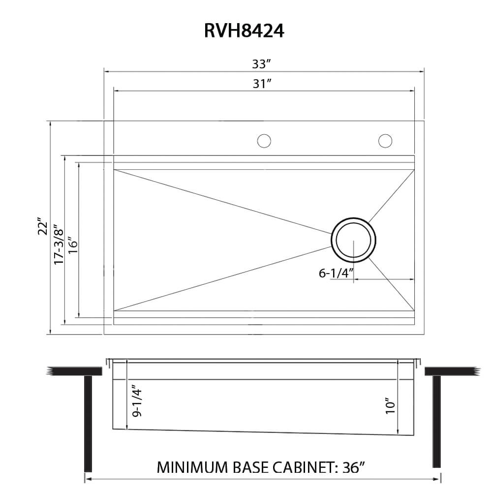 stainless steel kitchen sink