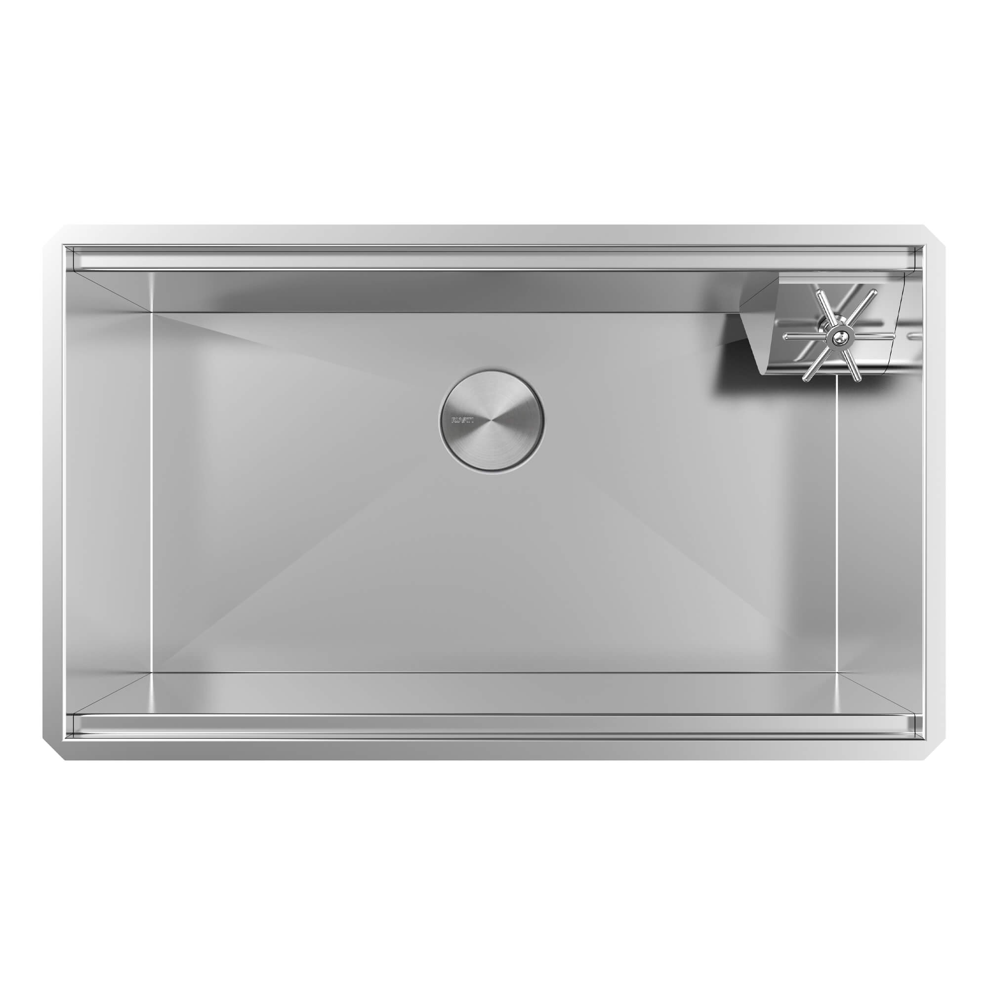 stainless steel kitchen sink