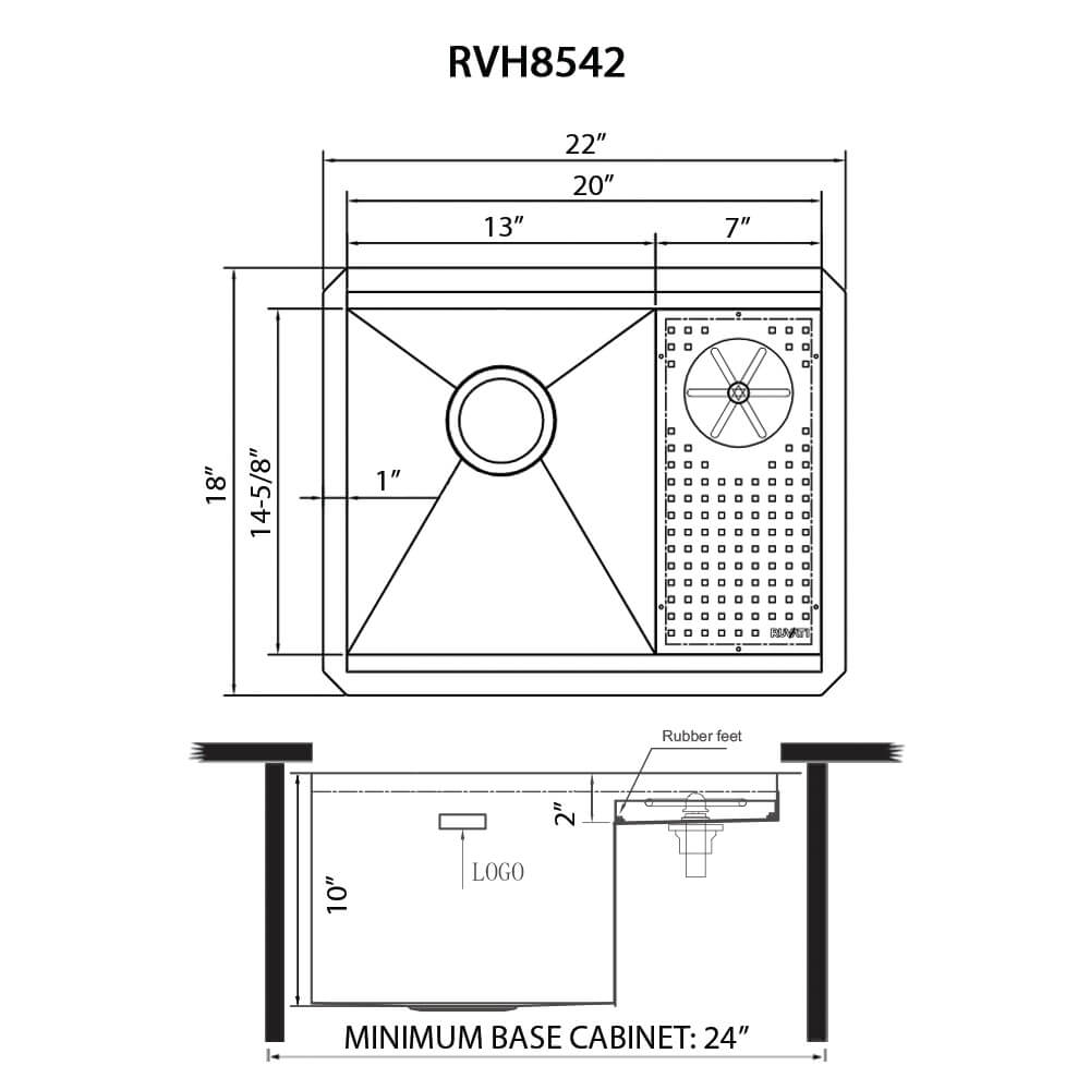 stainless steel kitchen sink