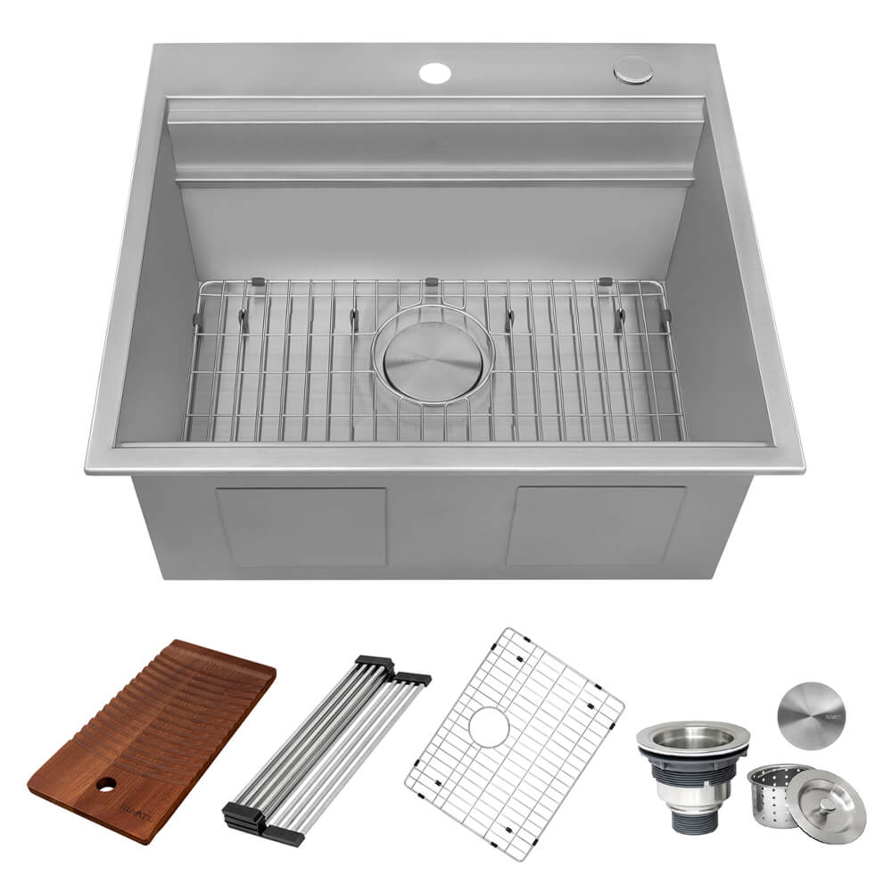 stainless steel kitchen sink