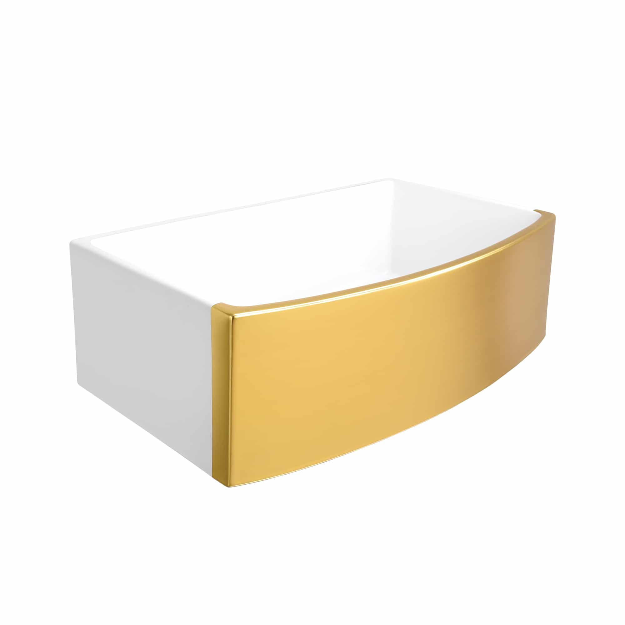 matte gold kitchen sink