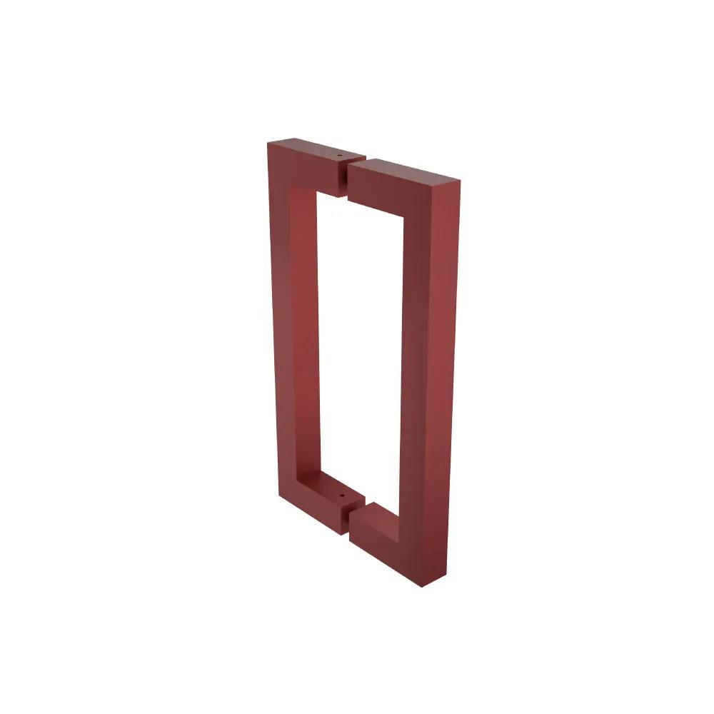 Flusso 8" Back-To-Back Square Shower Door Pull Handle by Flusso