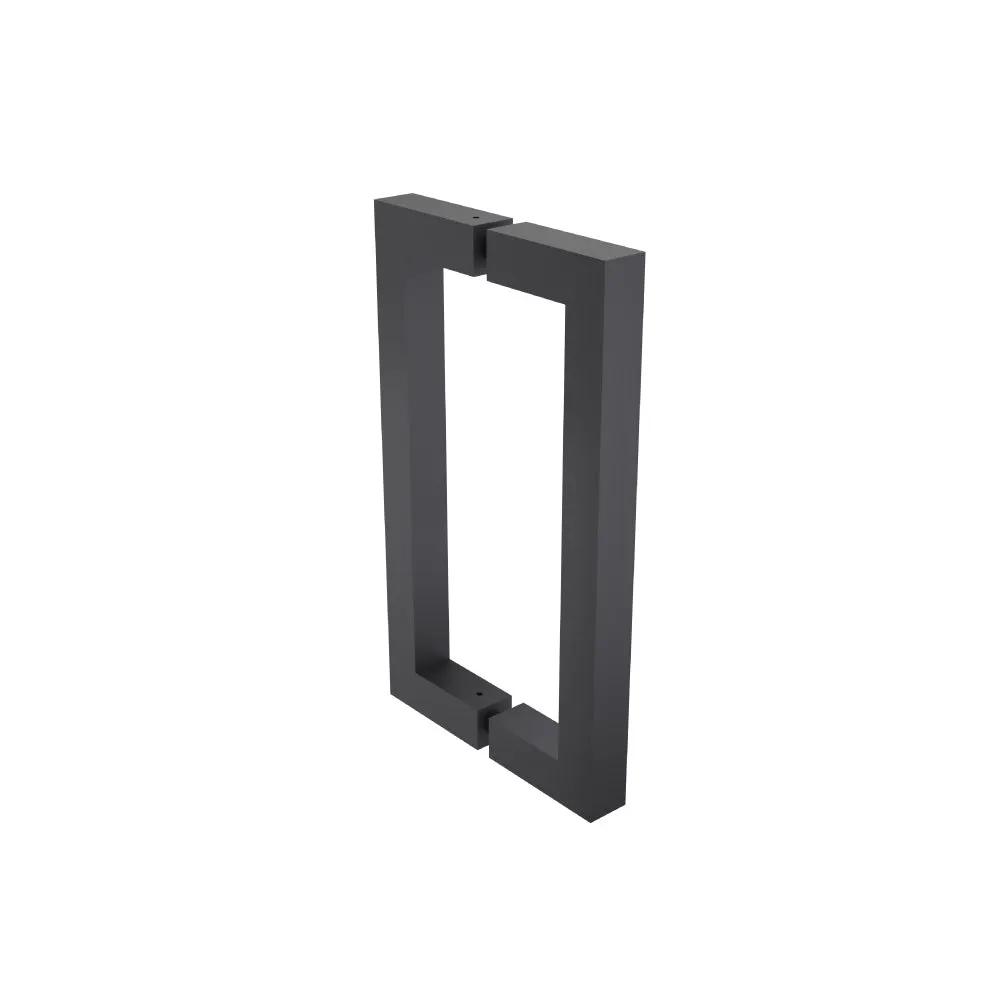 Flusso 8" Back-To-Back Square Shower Door Pull Handle by Flusso