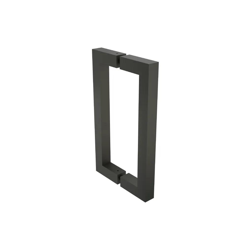 Flusso 8" Back-To-Back Square Shower Door Pull Handle by Flusso