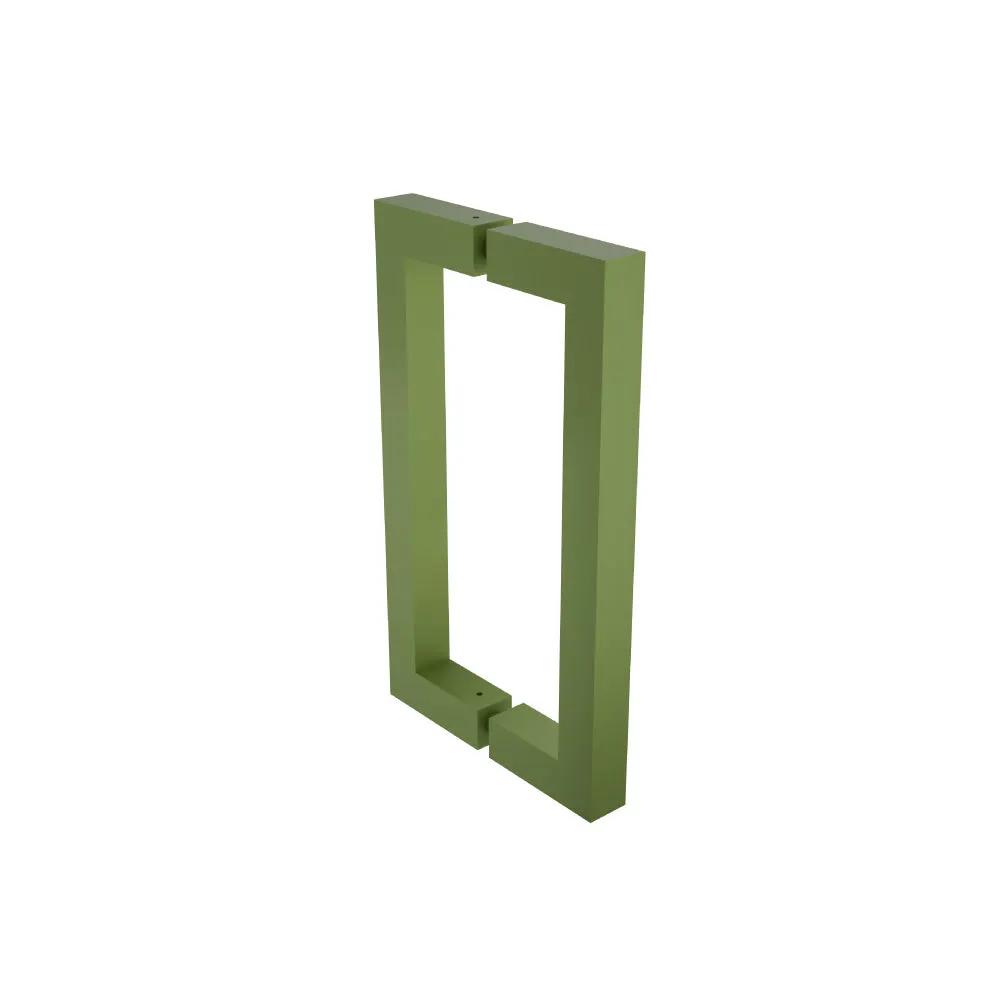 Flusso 8" Back-To-Back Square Shower Door Pull Handle by Flusso