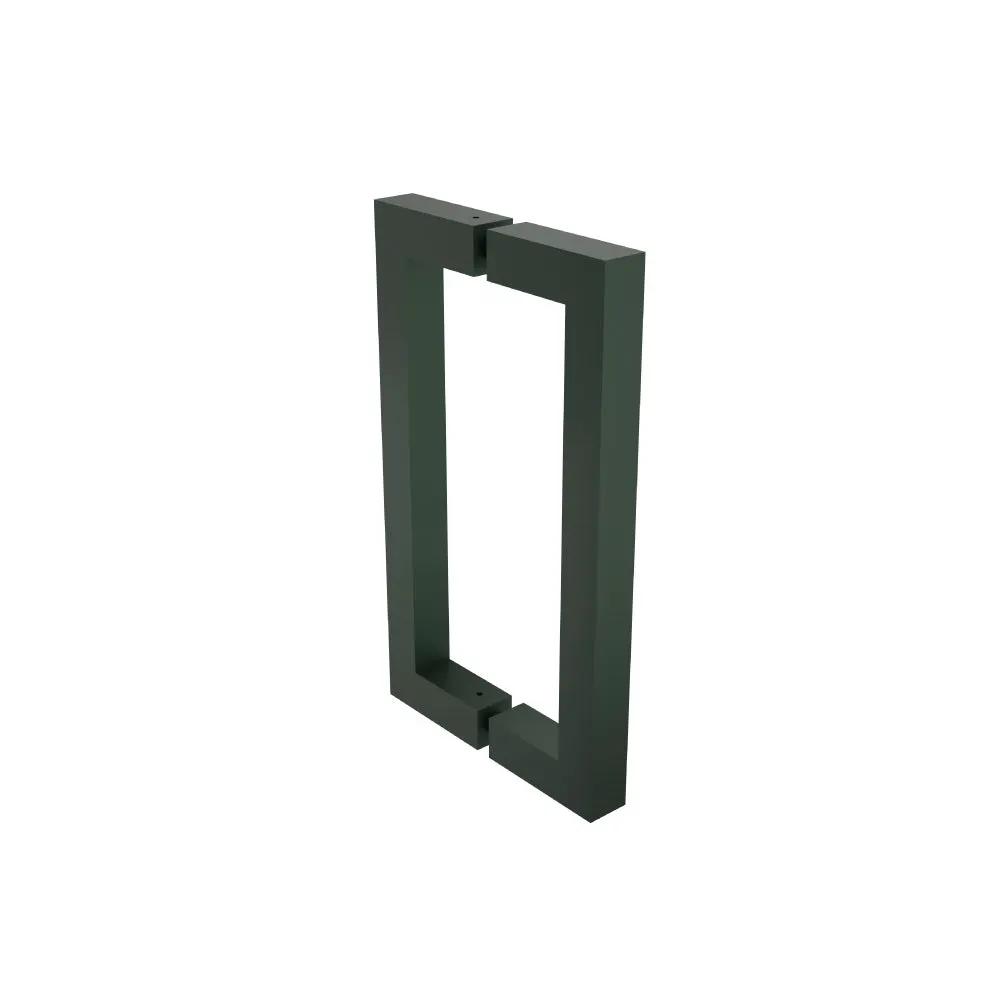 Flusso 8" Back-To-Back Square Shower Door Pull Handle by Flusso