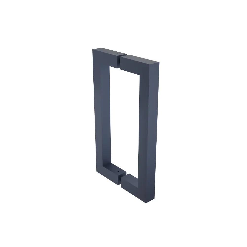 Flusso 8" Back-To-Back Square Shower Door Pull Handle by Flusso