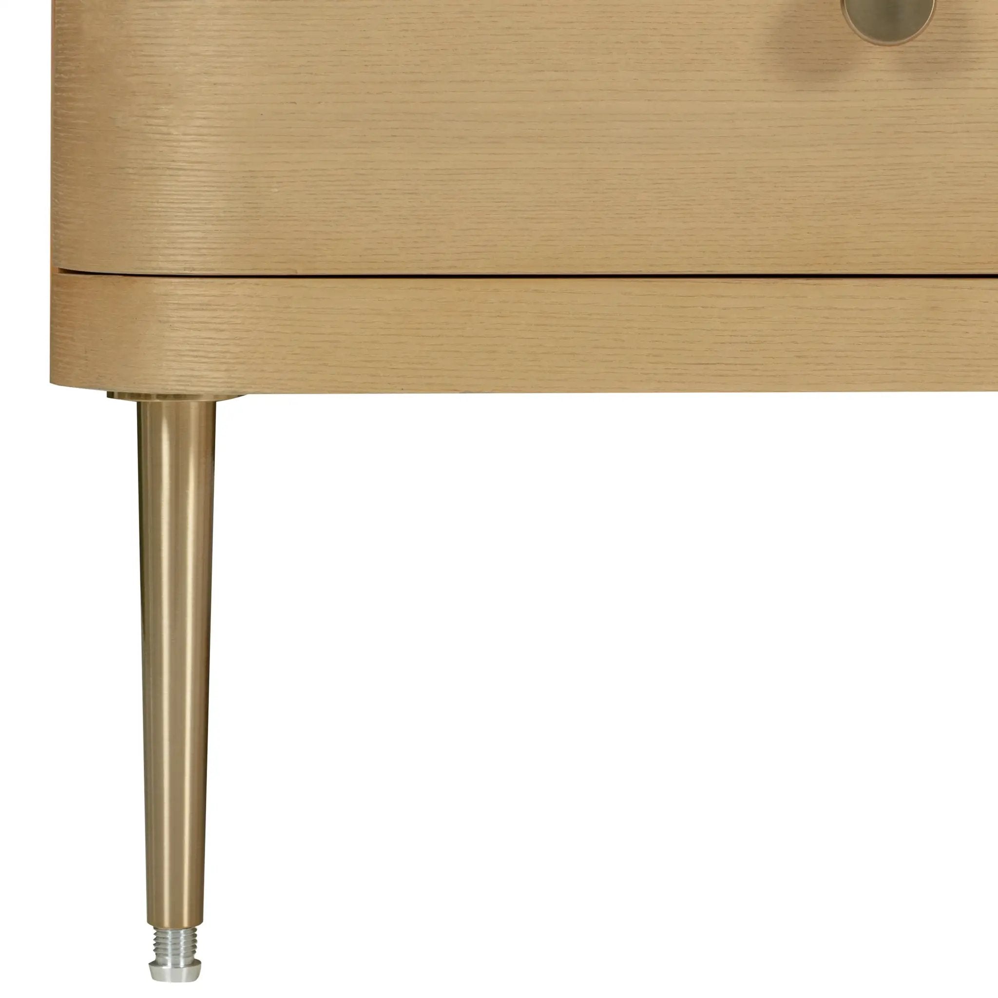 white oak vanity set