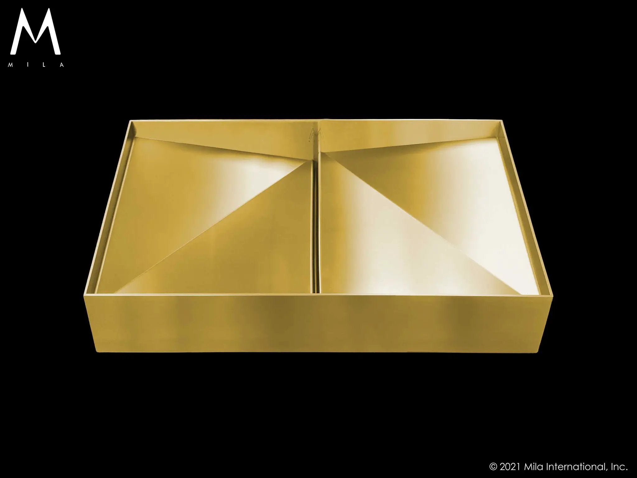 MILA GUELL Bathroom Top-Mount 20.25 x 13.25 Bathroom Sink by Mila International