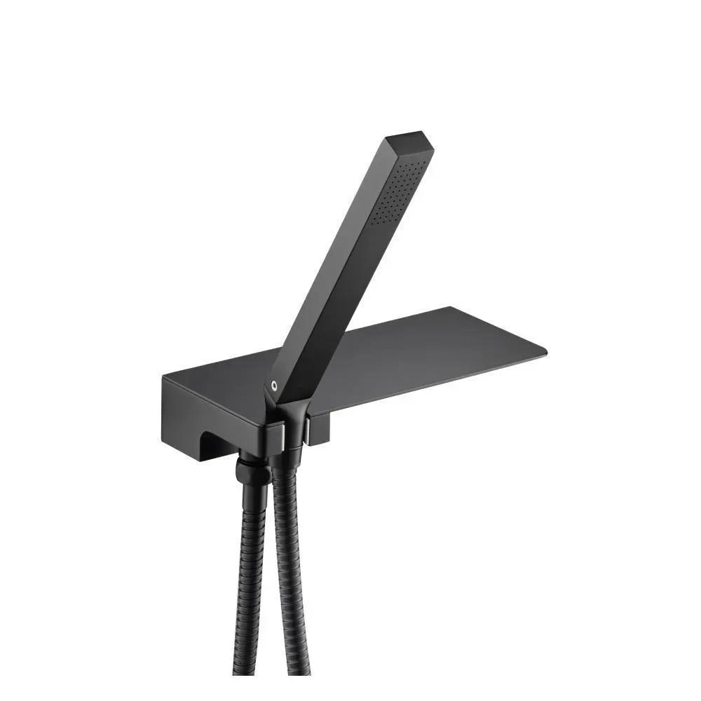 Flusso Hand Shower Set with Shelf Thingy, Elbow, Holder and Hose by Flusso