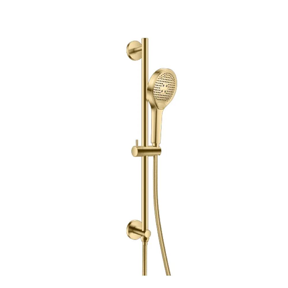 Flusso Hand Shower Set with Slide Bar, Integrated Elbow and Hose by Flusso