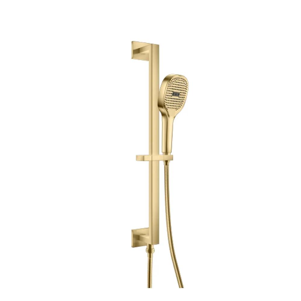Flusso Hand Shower Set with Slide Bar, Integrated Elbow and Hose by Flusso