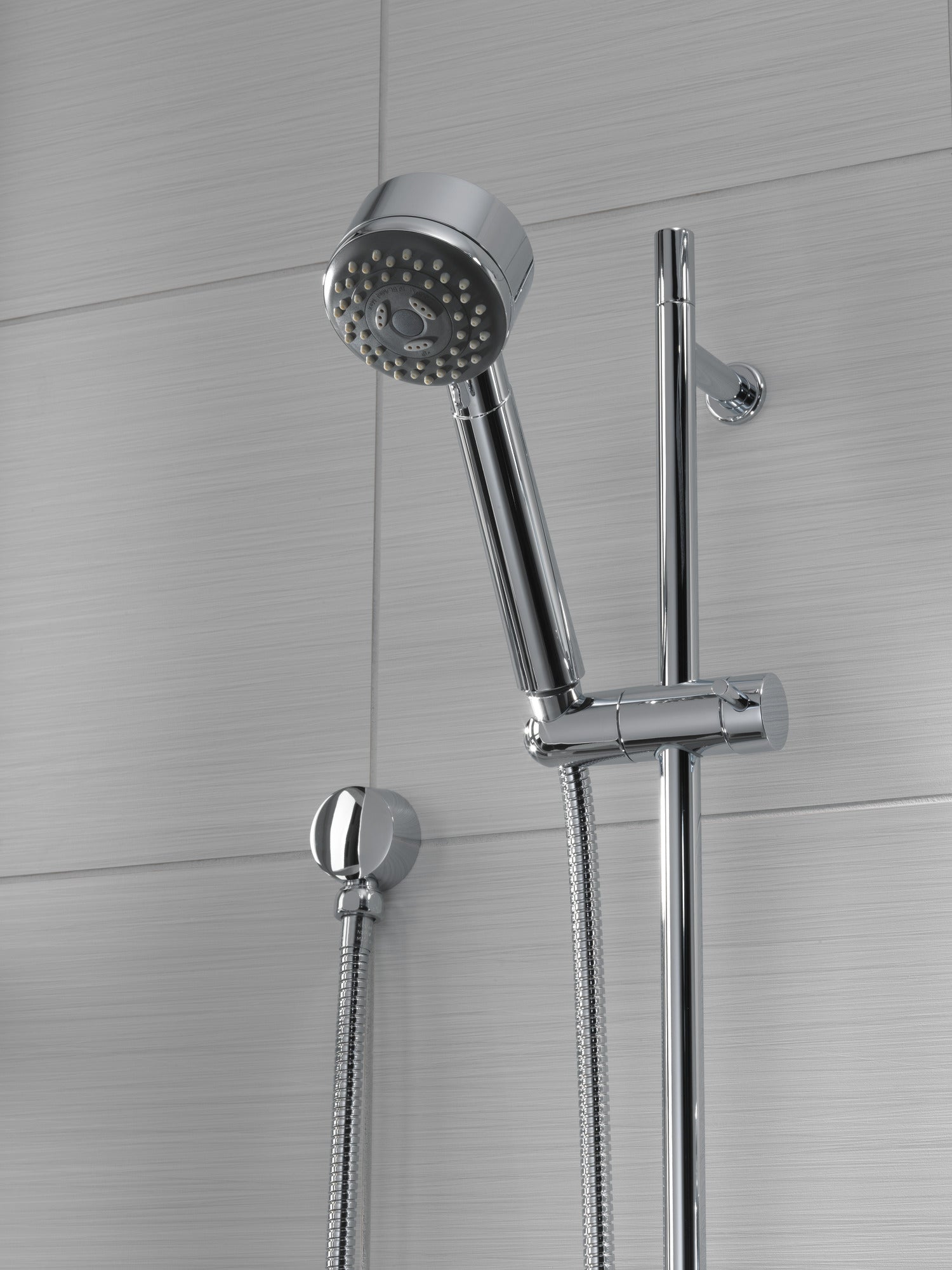 chrome hand shower