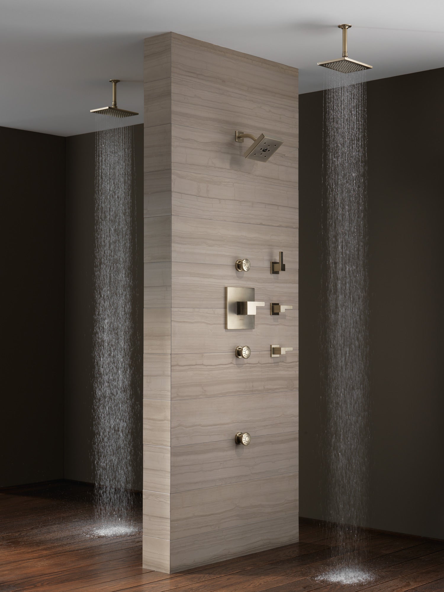 brushed nickel hand shower