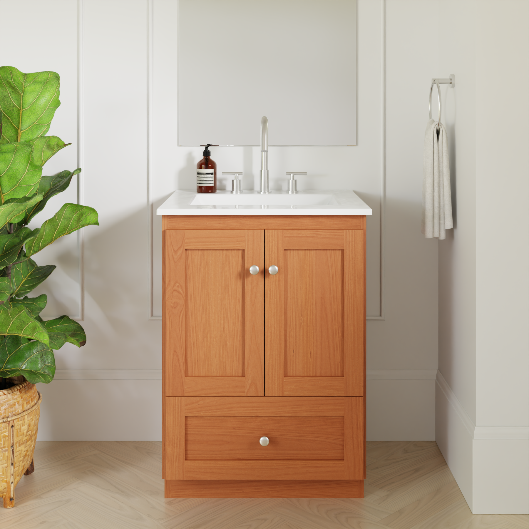medium alder vanity