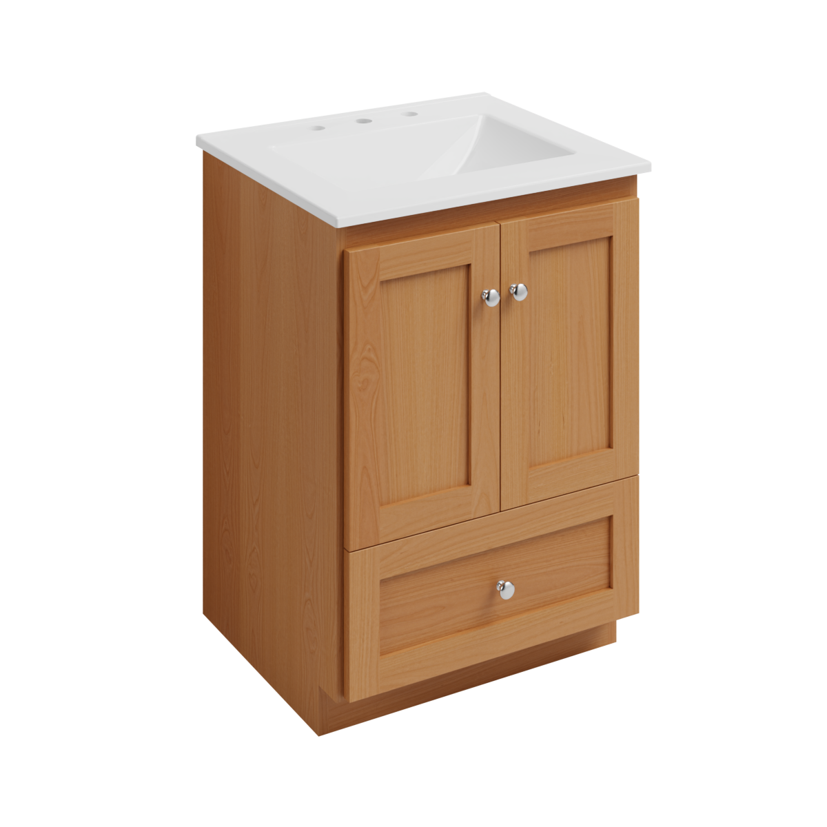 natural alder vanity