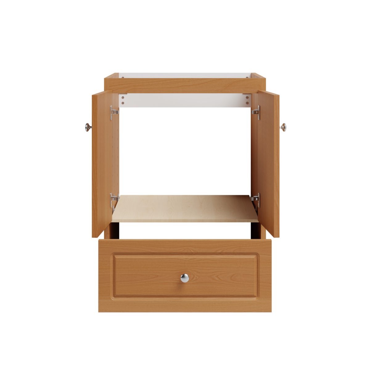 natural alder vanity