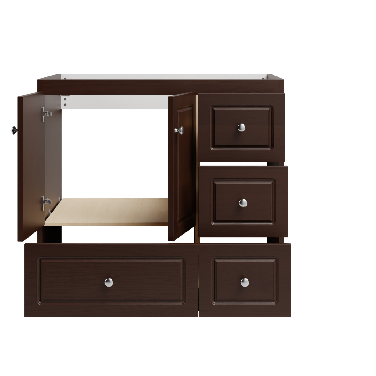 dark alder vanity