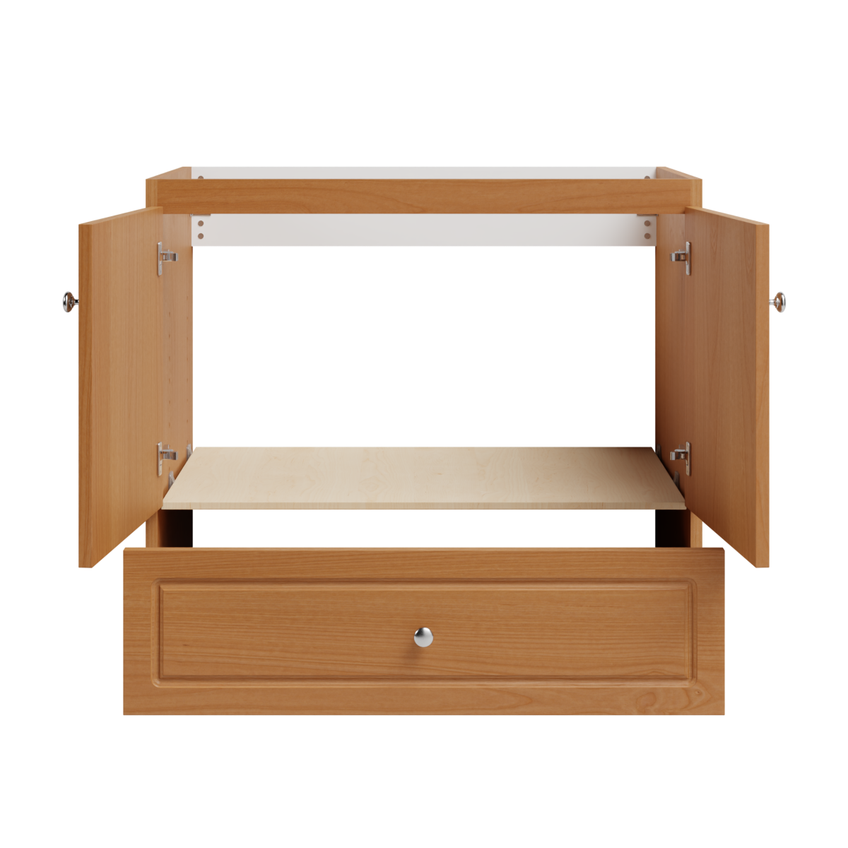 natural alder vanity