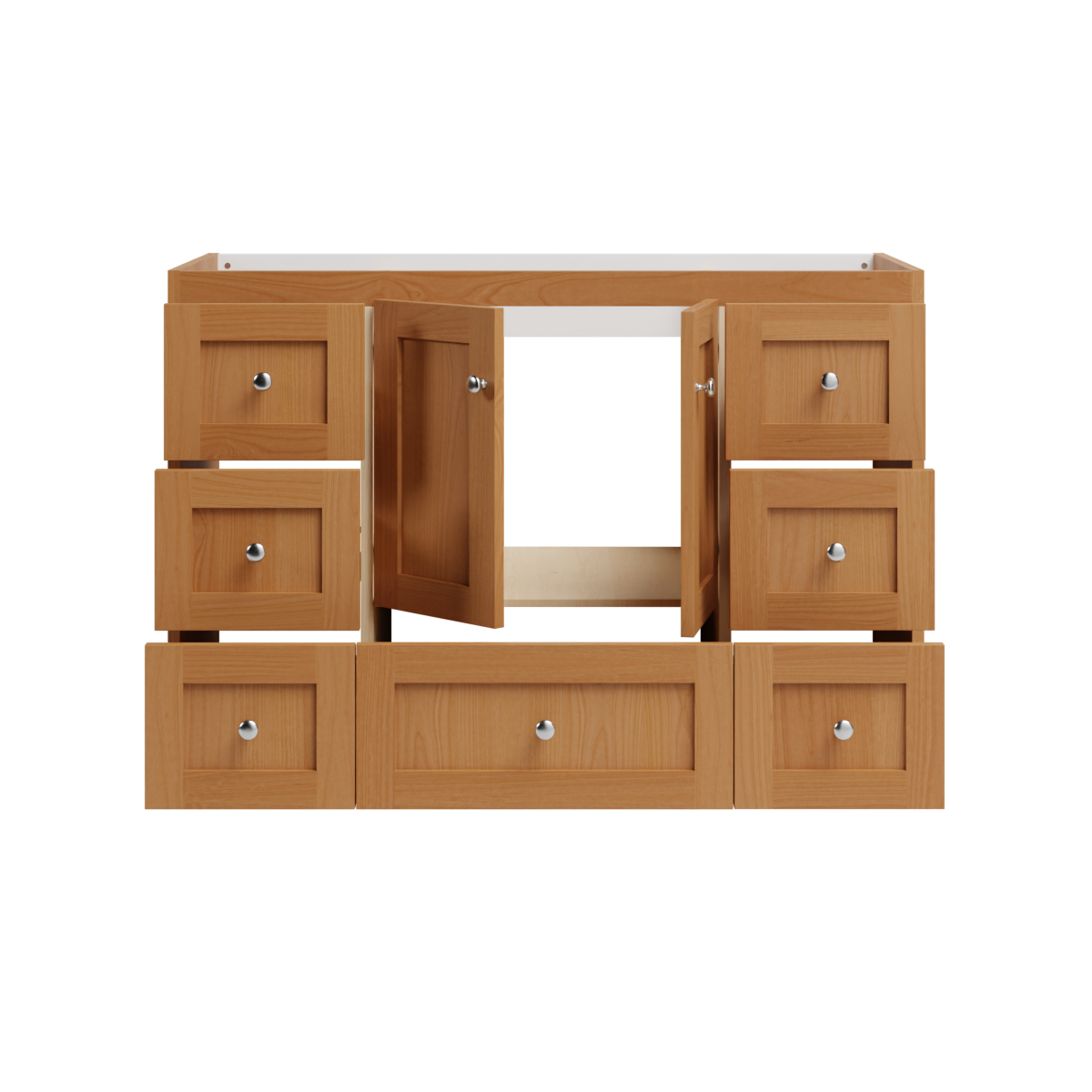 natural alder vanity