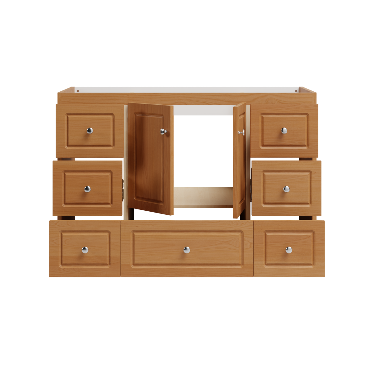 natural alder vanity