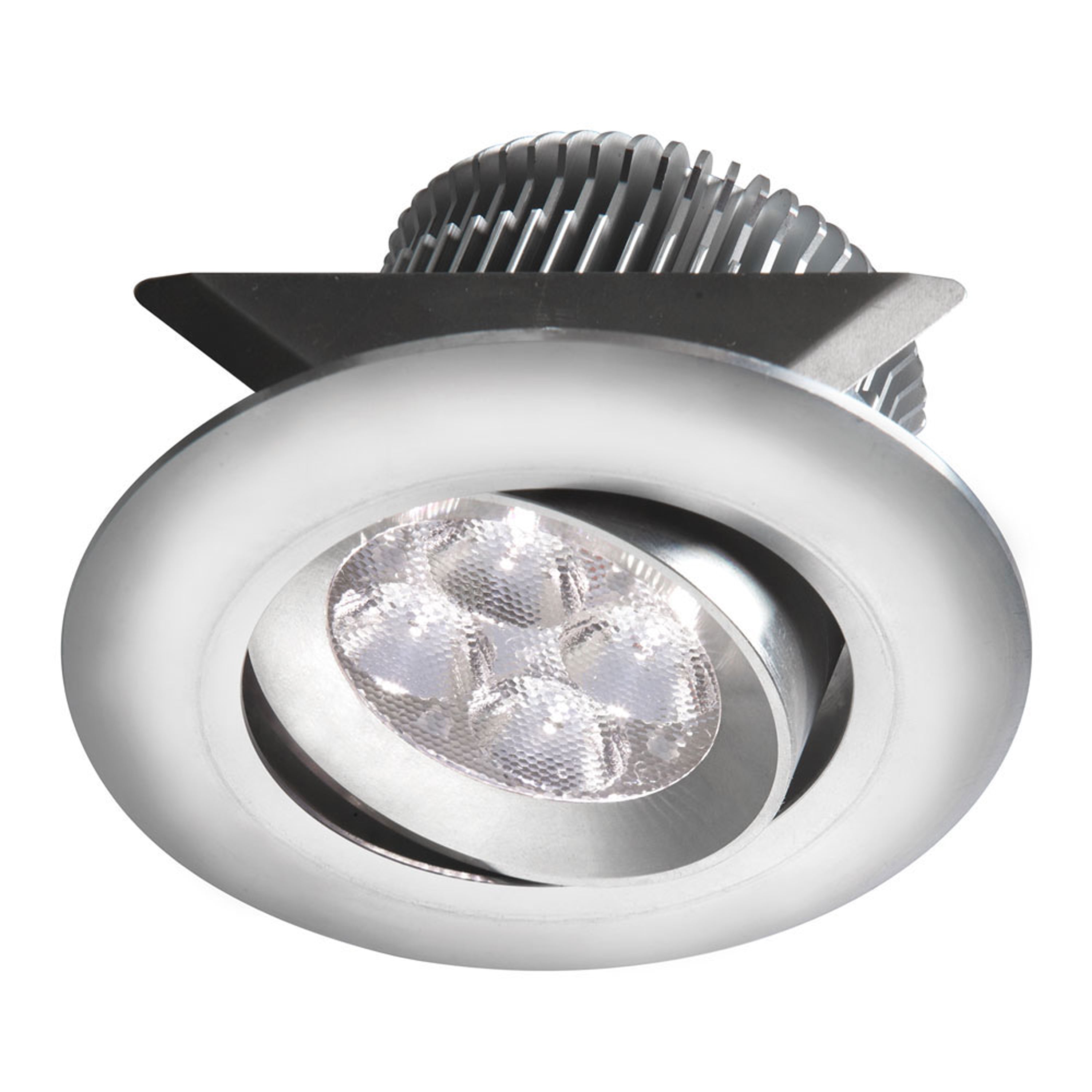 silver flush mount