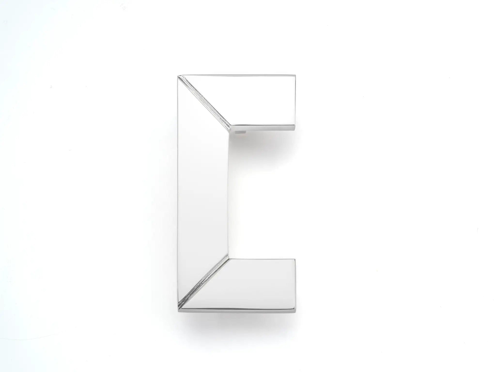 polished nickel pull