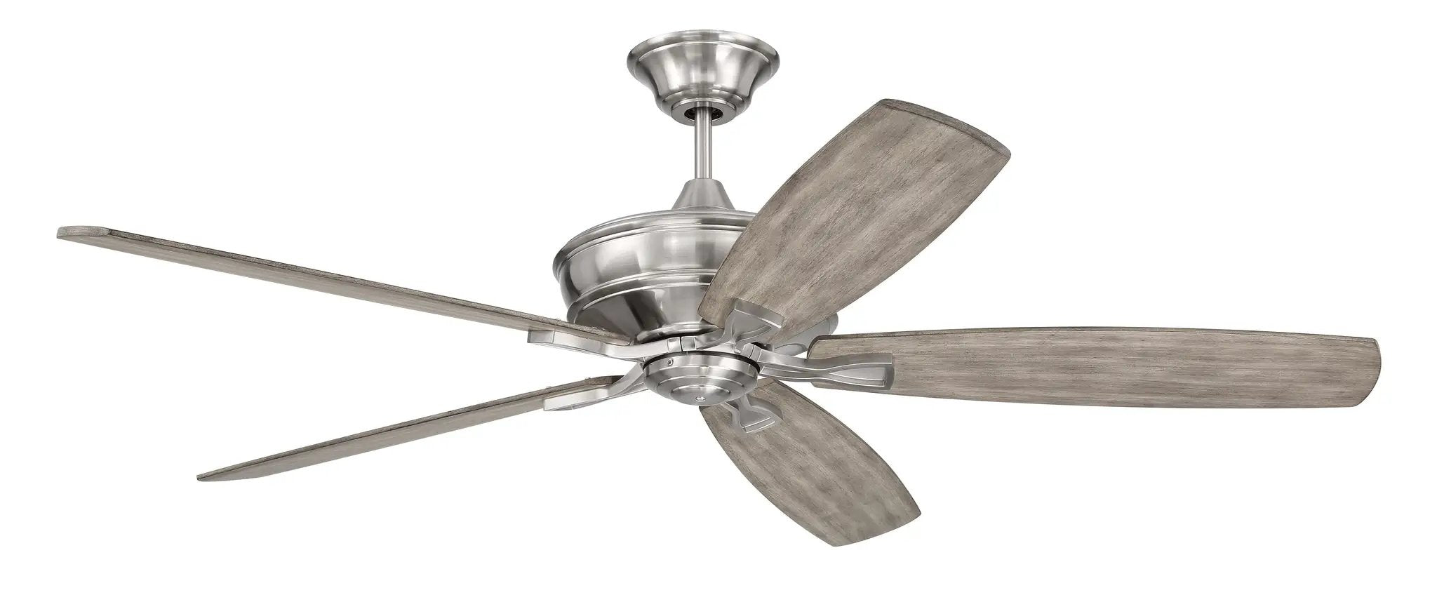 brushed polished nickel ceiling fans