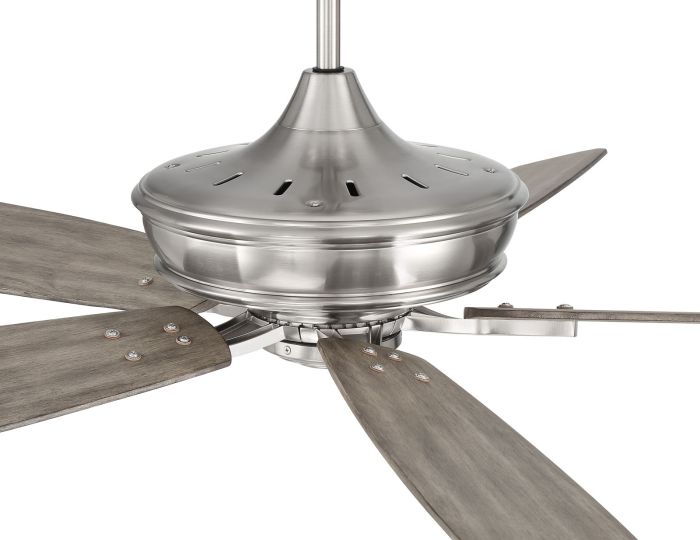 brushed polished nickel ceiling fans