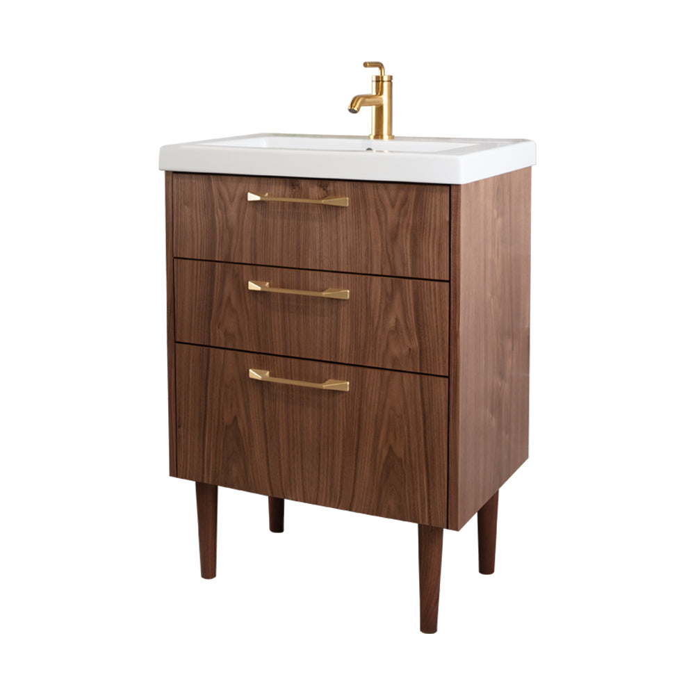 natural walnut vanity