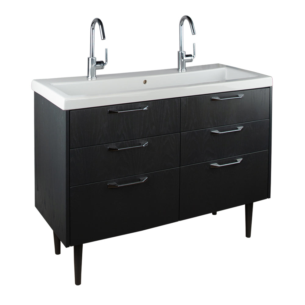 ash gray  vanity