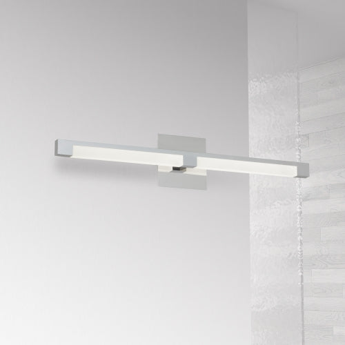 polished chrome wall mount