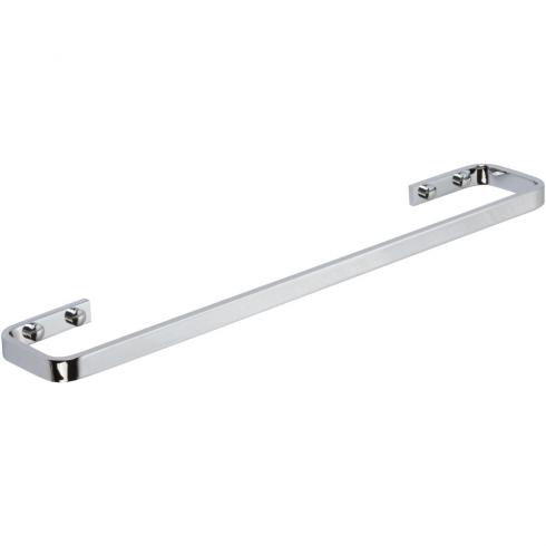 polished chrome towel bar