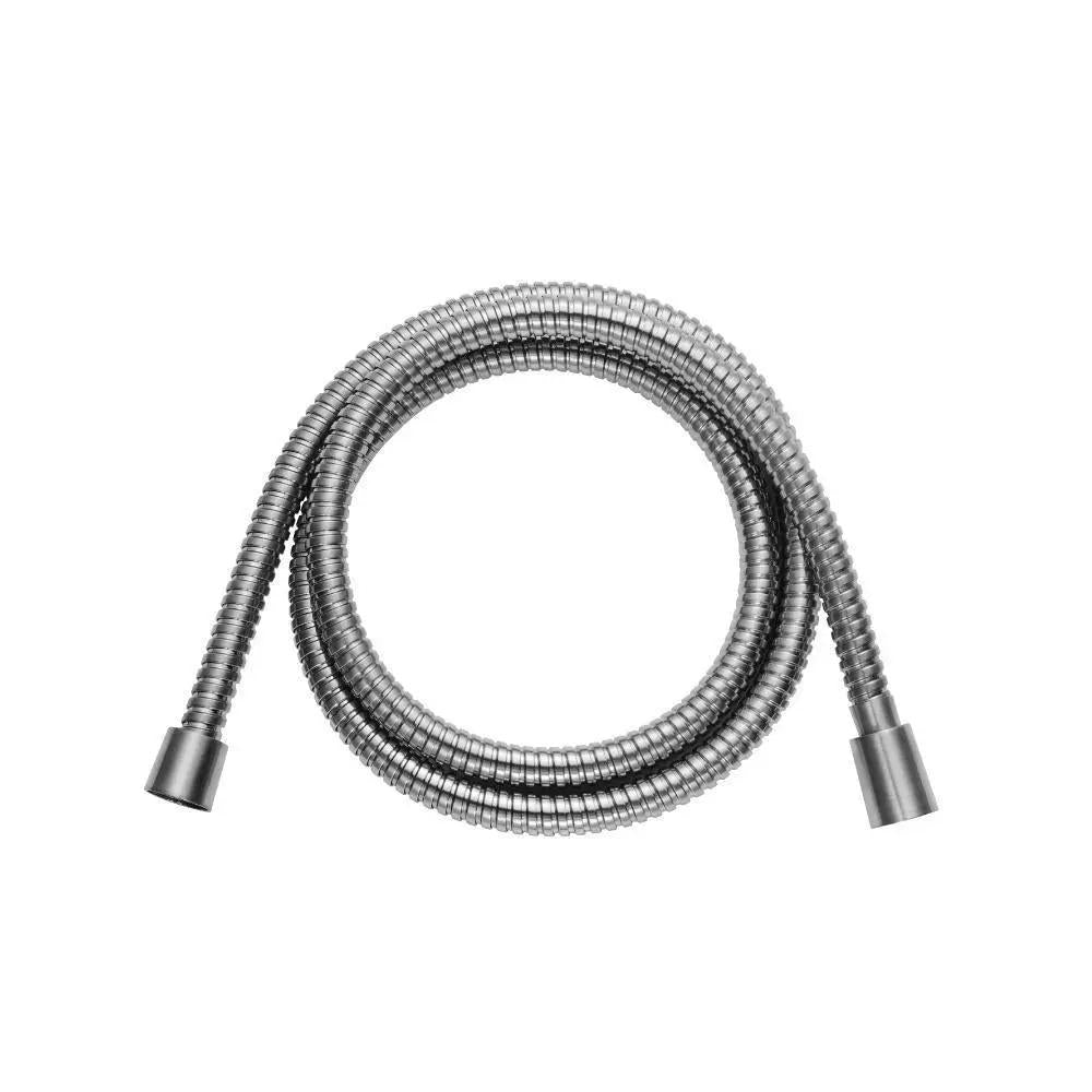 chrome shower hose