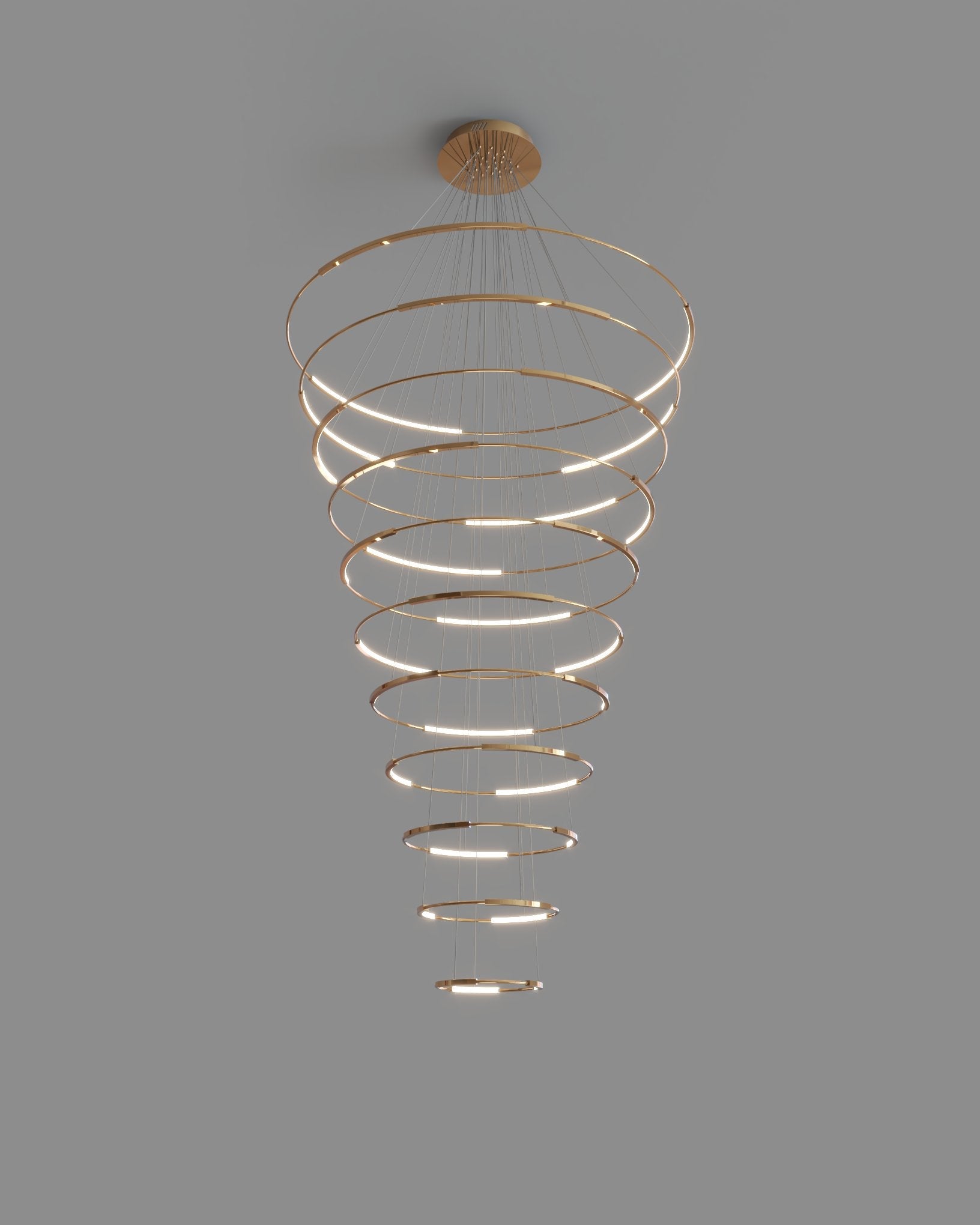 Birot Lighting Spin -11 Chandelier