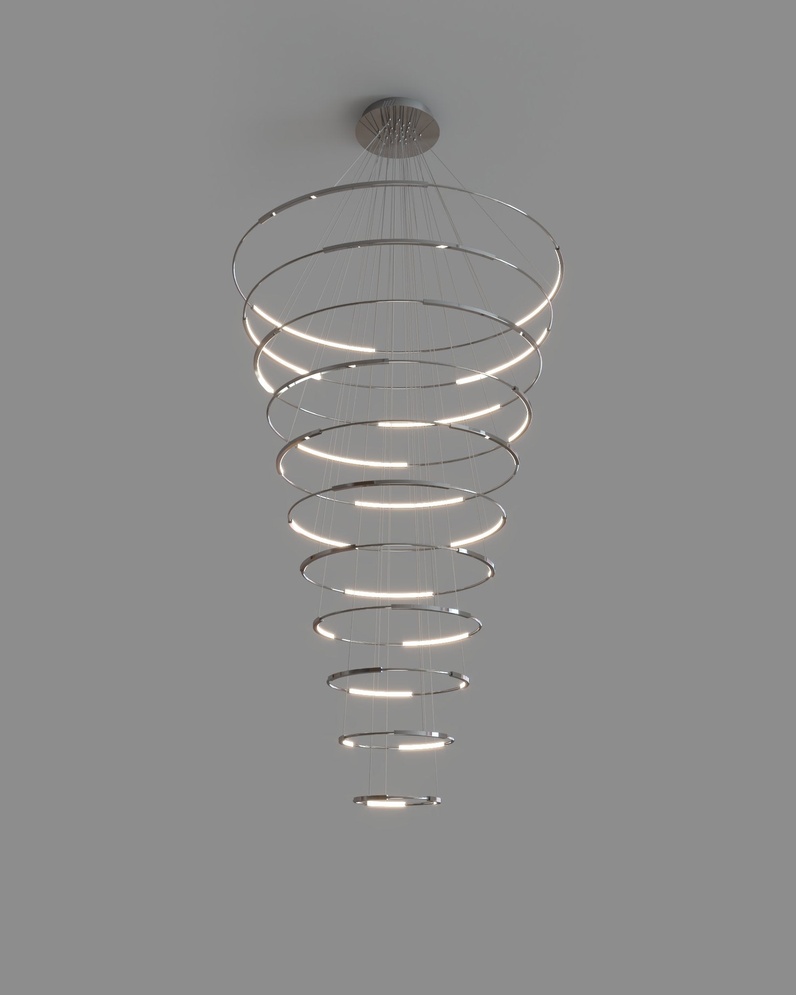 Birot Lighting Spin -11 Chandelier