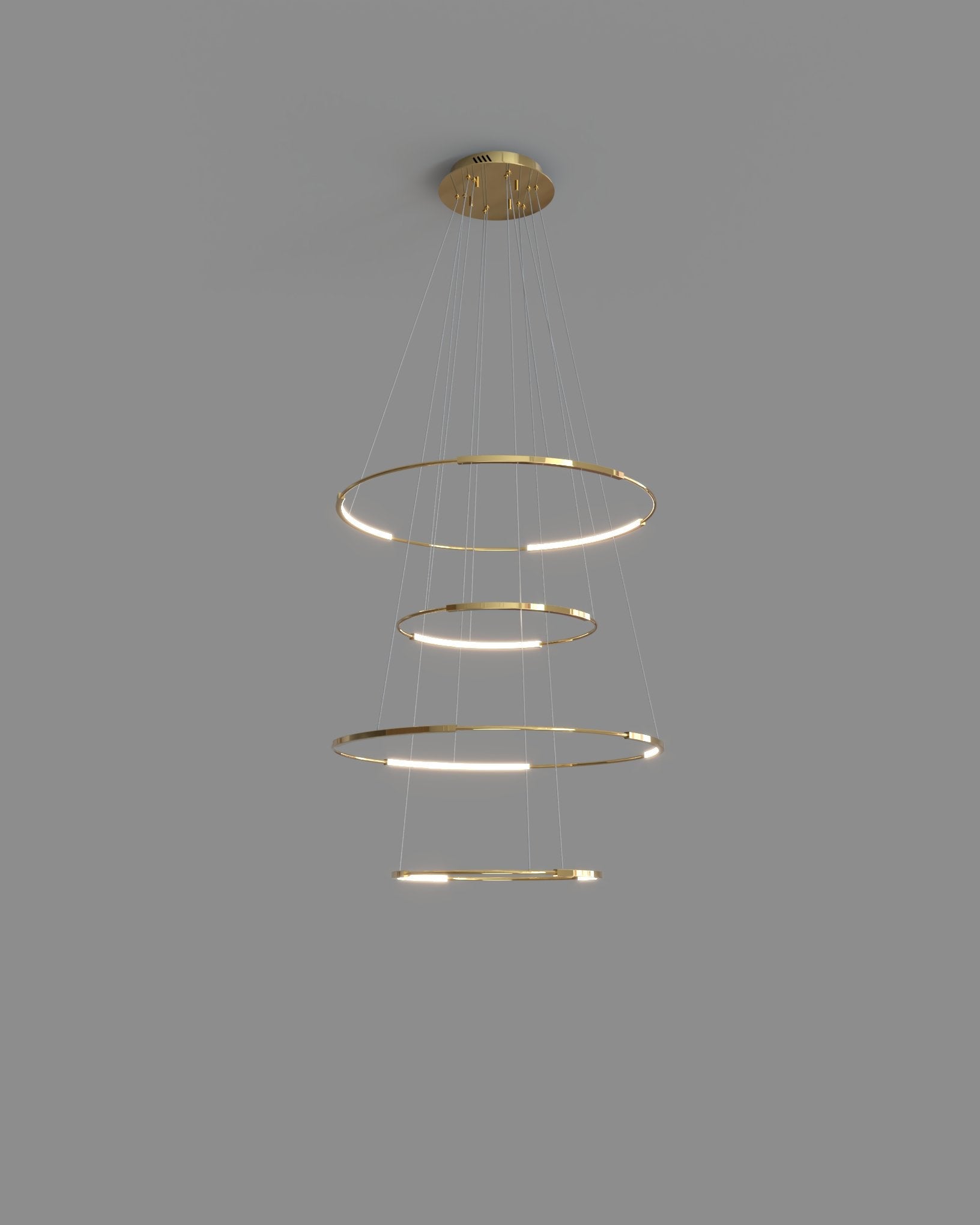 Birot Lighting Spin -4 Chandelier