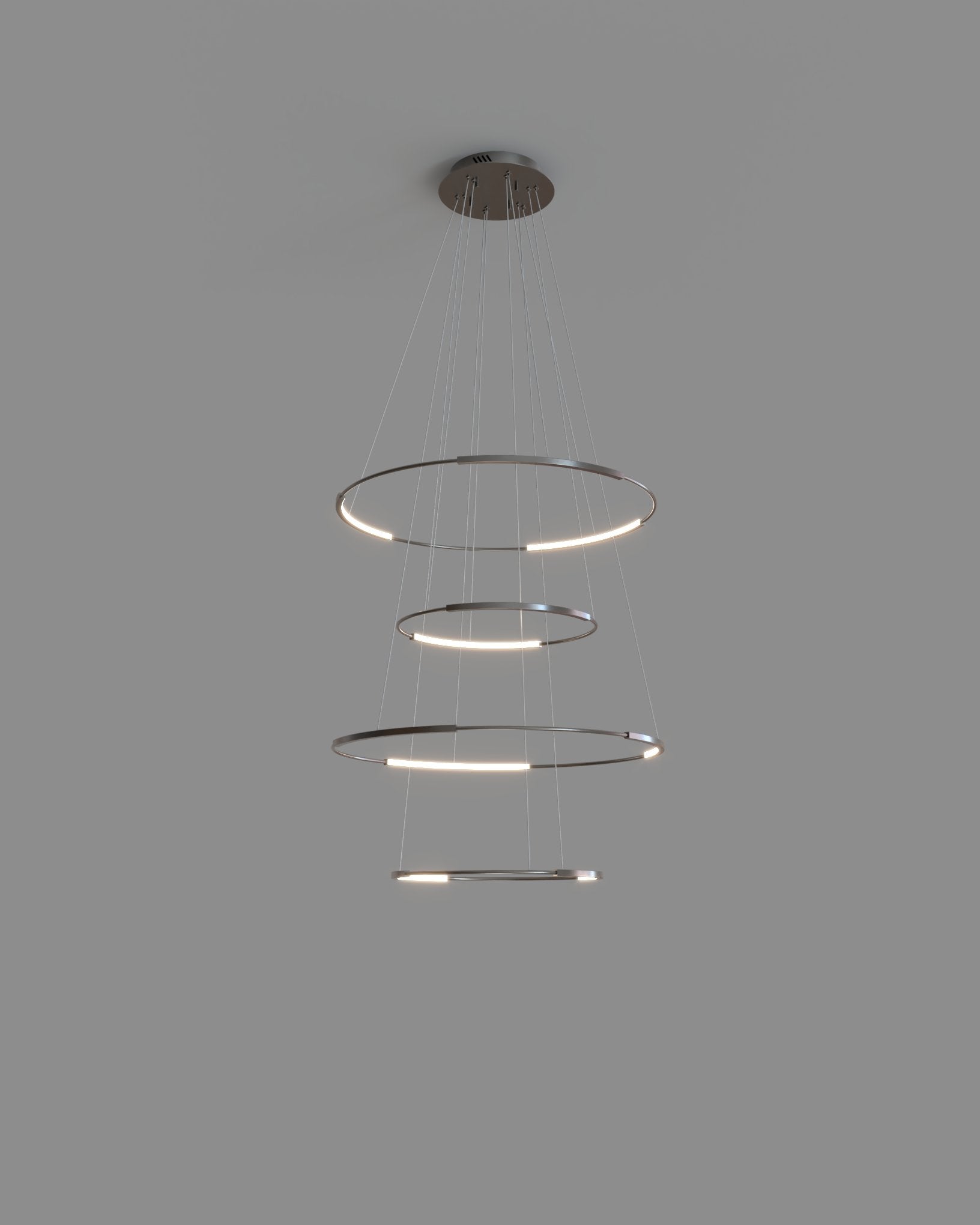 Birot Lighting Spin -4 Chandelier
