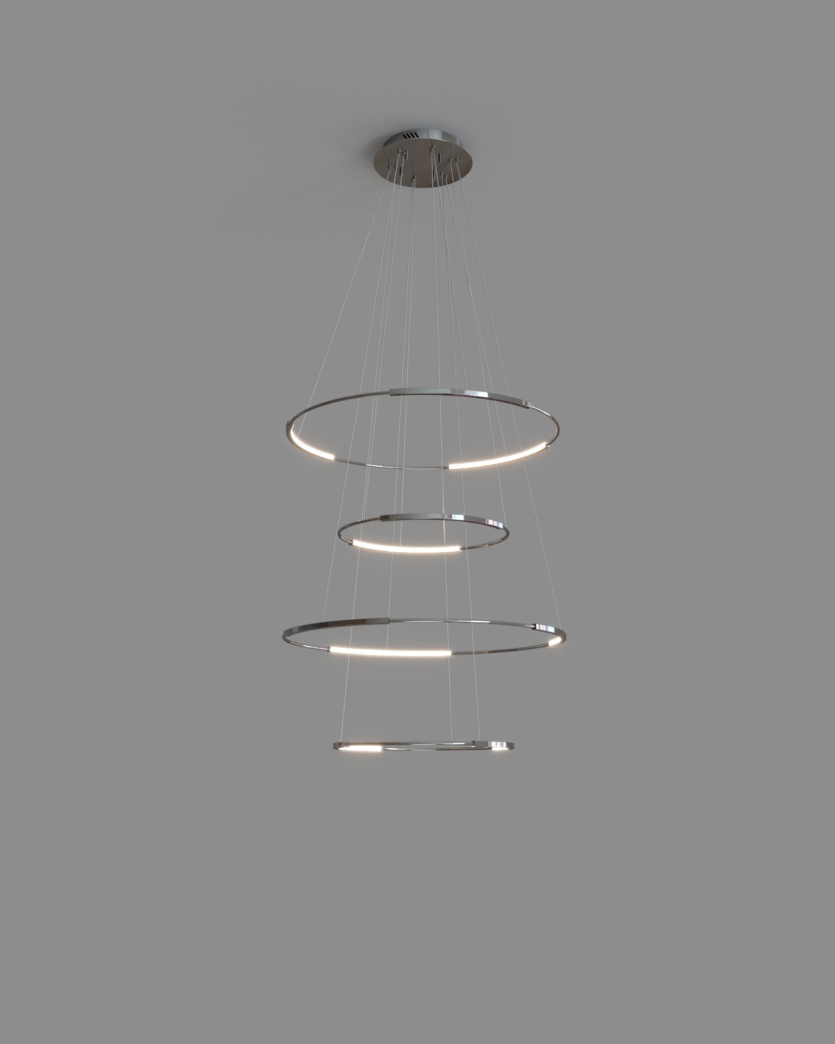 Birot Lighting Spin -4 Chandelier