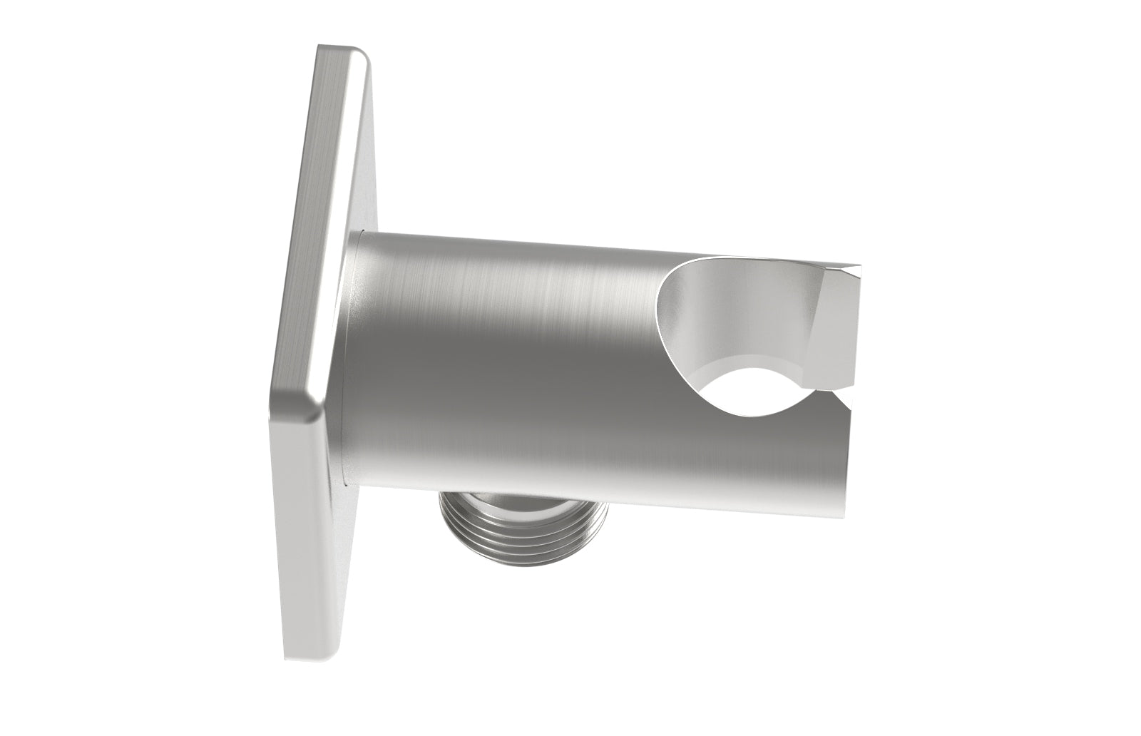 satin chrome holder and connector