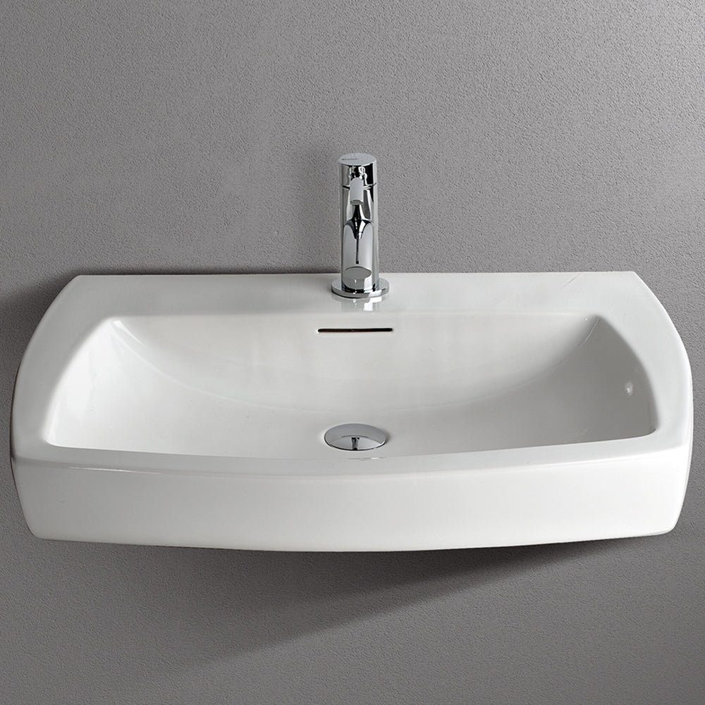 white sink