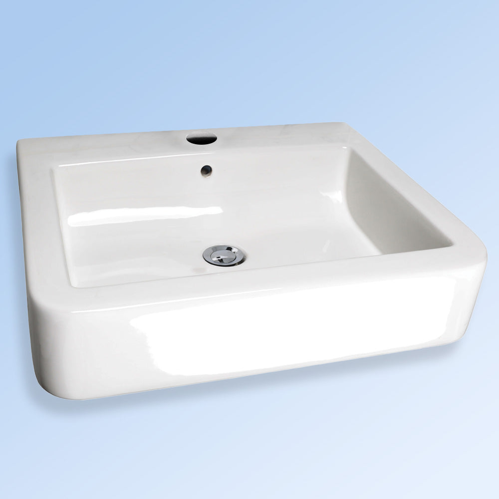 white sink