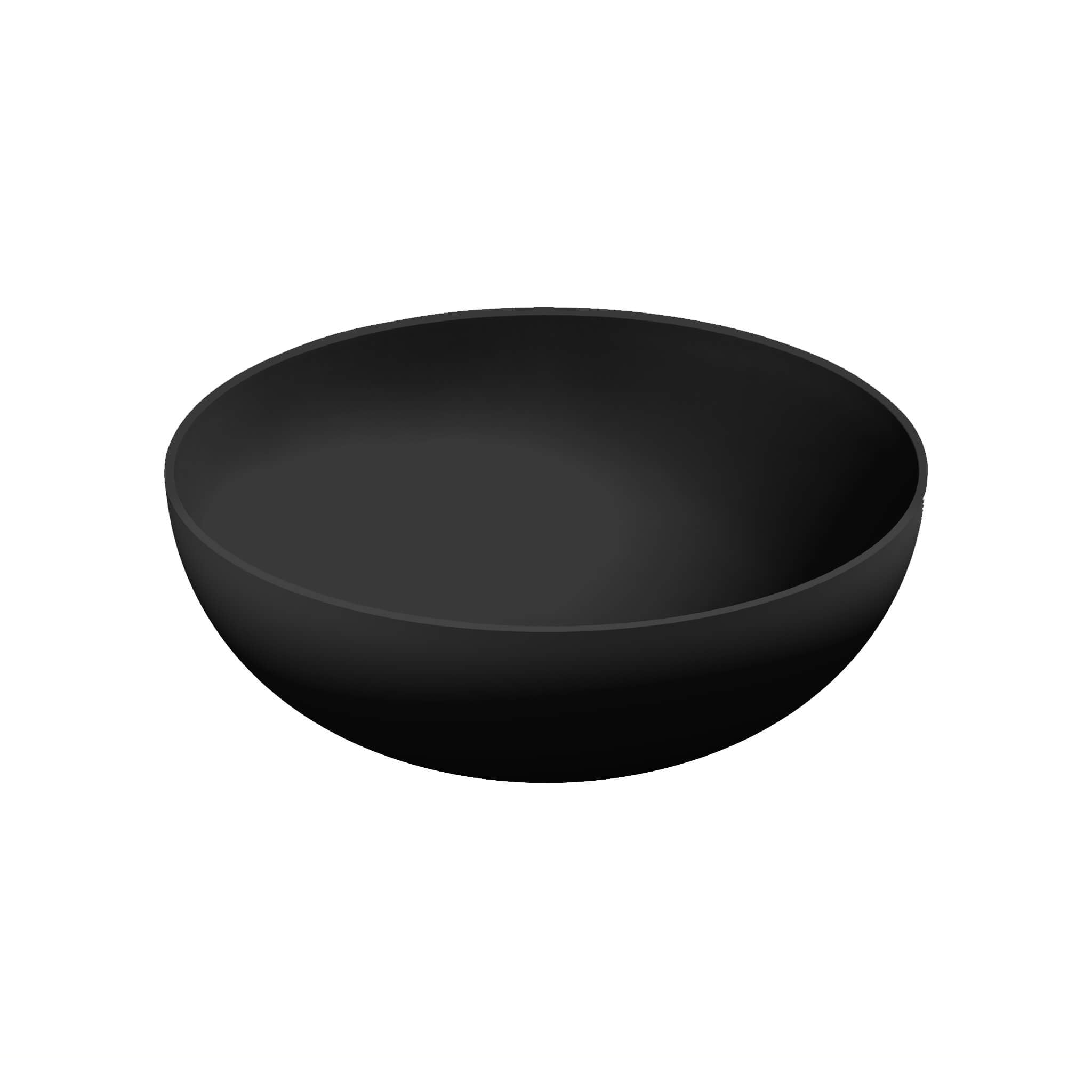 StoneTouch Vaso 16" Round Countertop Basin