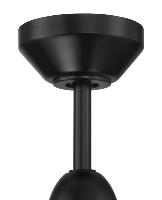 flat black ceiling fans