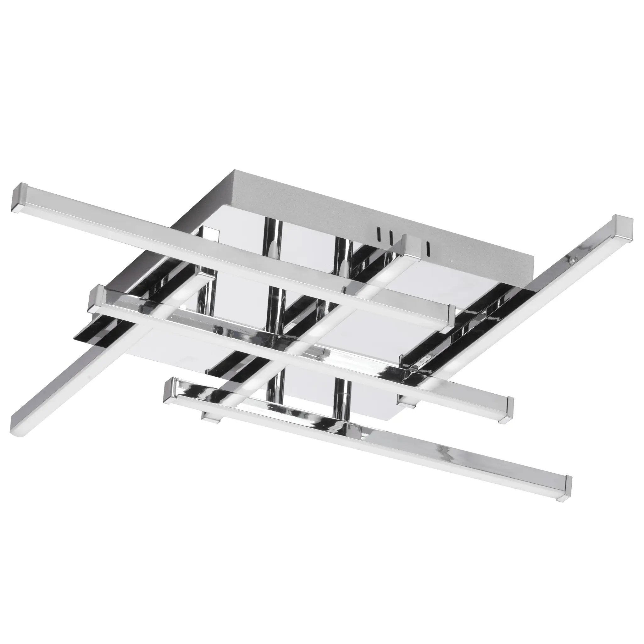 polished chrome flush mount